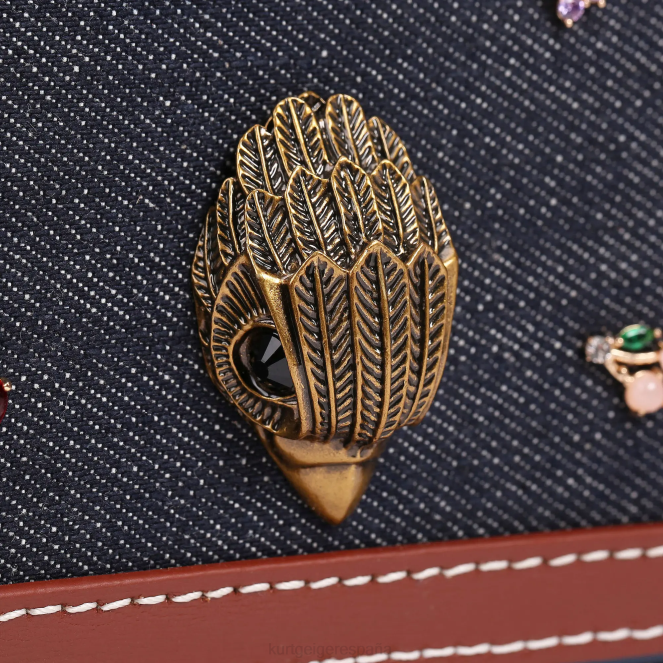 Kurt Geiger mujer bandolera londres shoreditch 2LPR121 | bolsas azul otro